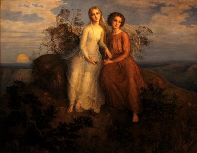 魂の詩-ある夜 作： Louis Janmot